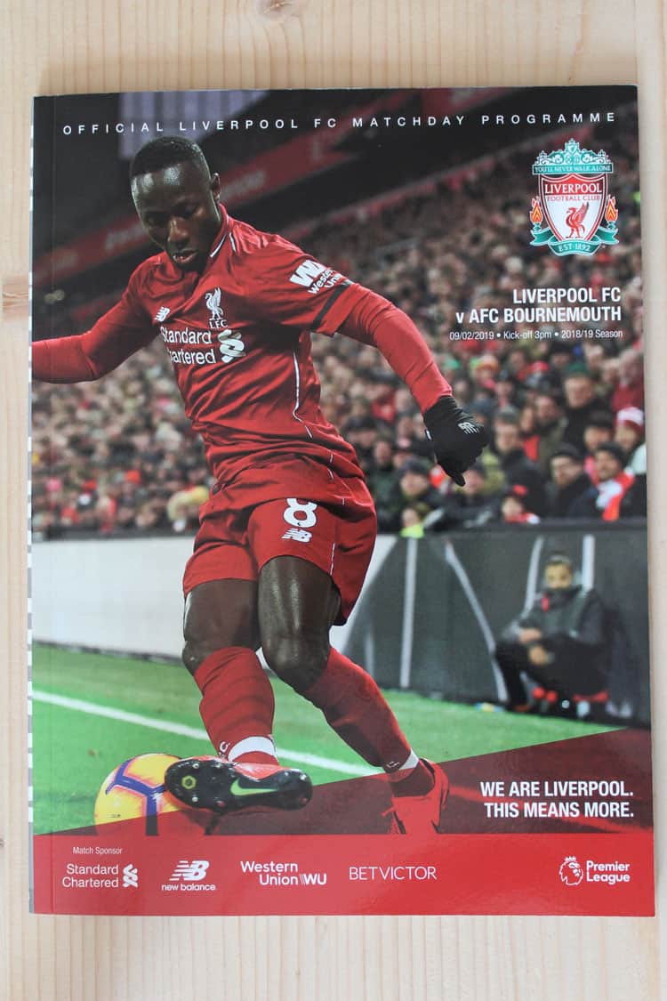 Liverpool FC v AFC Bournemouth